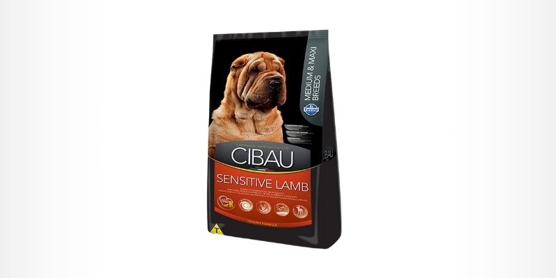 Ração Lamb Medium e Maxi Sensitive Cães Adultos - Cibau