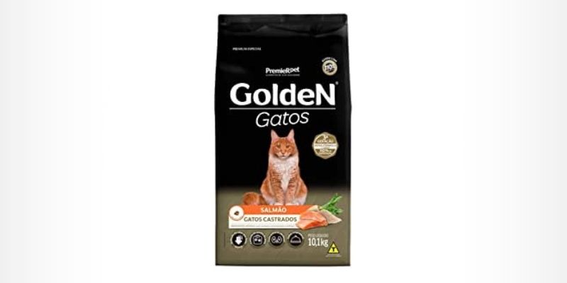 Ração para Gatos Adultos Castrados - Golden