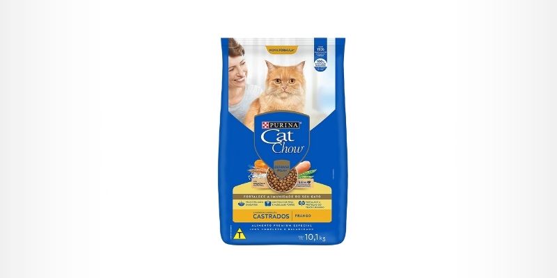 Ração Nestlé Purina para Gatos Castrados - CatChow