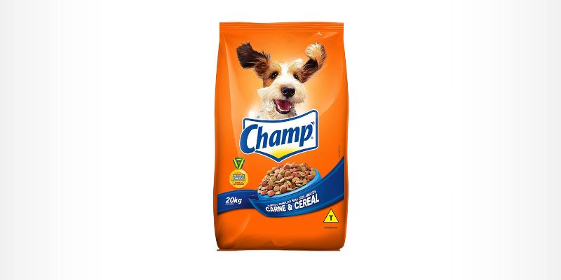 Ração Carne e Cereal Para Cães Adultos - Champ